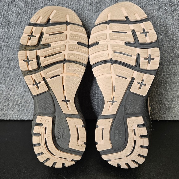 Brooks Womens Adrenaline GTS 22 Size 8.5 Running Gray Rose - Picture 7 of 10